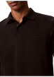 Thumbnail Polo en coton noir à coupe droite pourvu d'un col à revers boutonné - Image 5