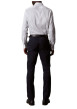 Thumbnail Chemise en coton blanche à coupe droite ornée d'un motif géométrique - Image 3