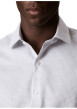 Thumbnail Chemise en coton blanche à coupe droite ornée d'un motif géométrique - Image 5