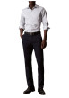Thumbnail Chemise en coton blanche à coupe droite ornée d'un motif géométrique - Image 6