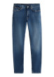 Thumbnail Jean Bleecker en coton indigo à coupe slim pourvu de passants