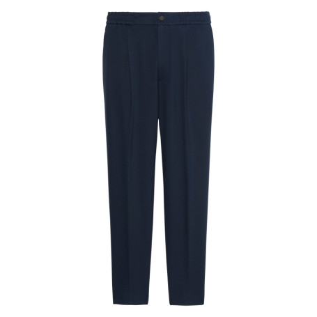 Pantalon Chino marine uni avec une coupe...