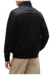 Thumbnail Blouson en coton mélangé noir à coupe ajustée pourvu d'un col montant - Image 3