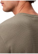 Thumbnail T-shirt kaki uni avec une coupe droite et des manches longues - Image 5