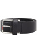 Thumbnail Ceinture en cuir de buffle noire pourvue d'une boucle ardillon rectangulaire - Image 4