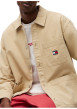 Thumbnail Surchemise en coton beige à coupe droite pourvue d'une fermeture boutonnée - Image 5