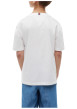 Thumbnail T-shirt en coton blanc à coupe droite orné d'un imprimé sur la poitrine - Image 3
