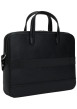 Thumbnail Sac porte-documents noir pourvu d'une bandoulière réglable et amovible - Image 2
