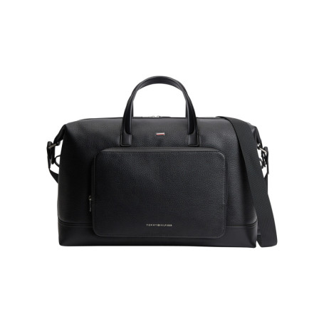 Sac weekender noir pourvu d'une bandoulière...