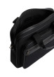 Thumbnail Sac porte-documents noir pourvu d'une bandoulière réglable et amovible - Image 3