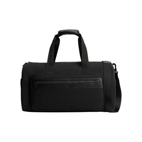 Sac weekender noir pourvu d'une bandoulière...