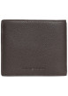 Thumbnail Portefeuille en cuir marron à clapet pourvu de multiples rangements - Image 2