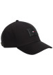 Thumbnail Casquette en coton noire pourvue d'une fermeture strapback à l'arrière