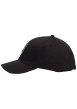 Thumbnail Casquette en coton noire pourvue d'une fermeture strapback à l'arrière - Image 3
