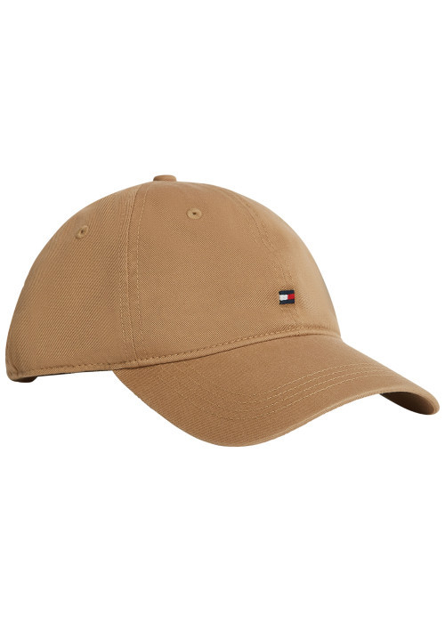 Casquette en coton biologique beige pourvue...