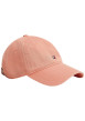 Thumbnail Casquette en coton biologique rose pourvue d'une fermeture strapback