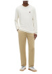 Thumbnail Pantalon chino Sonny Light Cord Pant en coton beige à coupe droite - Image 5