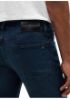 Thumbnail Jean Bleecker en coton indigo à coupe slim pourvu de poches plaquées - Image 4