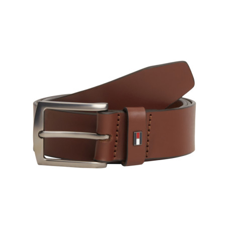 Ceinture en cuir de vache marron pourvue d'une...