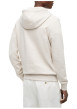 Thumbnail Sweat en coton écru à coupe droite pourvu d'un col à capuche - Image 4