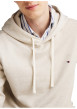 Thumbnail Sweat en coton écru à coupe droite pourvu d'un col à capuche - Image 5