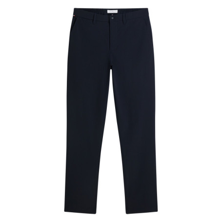 Pantalon chino Denton marine à coupe droite...