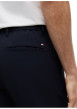 Thumbnail Pantalon chino Denton marine à coupe droite pourvu d'une taille semi élastiquée - Image 4