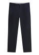 Thumbnail Pantalon chino Denton en coton marine à coupe droite pourvu de poches