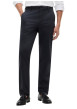 Thumbnail Pantalon chino Denton en coton marine à coupe droite pourvu de poches - Image 2