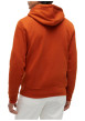 Thumbnail Sweat orange à coupe droite pourvu d'un col à capuche avec cordon de serrage - Image 3