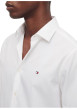 Thumbnail Chemise en coton blanche à coupe droite pourvue d'un col à revers - Image 4