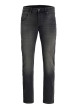Thumbnail Jean noir uni avec une coupe slim muni d'un zip et d'un bouton