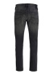 Thumbnail Jean noir uni avec une coupe slim muni d'un zip et d'un bouton - Image 2