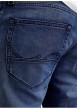 Thumbnail Jean indigo avec une coupe slim muni d'un zip et d'un bouton - Image 7