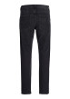 Thumbnail Jean noir en coton avec une coupe slim muni d'un zip et d'un bouton - Image 2