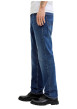 Thumbnail Jean indigo avec une coupe slim muni d'un zip et d'un bouton - Image 6
