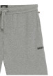Thumbnail Short jogging gris uni avec une coupe droite et des poches italiennes - Image 2