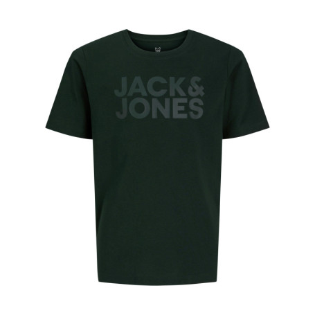 T-shirt en coton biologique sapin uni avec une...