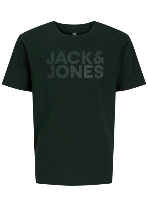 T-shirt en coton biologique sapin uni avec une...