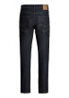 Thumbnail Jean en coton brut avec une coupe droite muni d'un zip et d'un bouton - Image 2