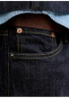 Thumbnail Jean en coton brut avec une coupe droite muni d'un zip et d'un bouton - Image 7