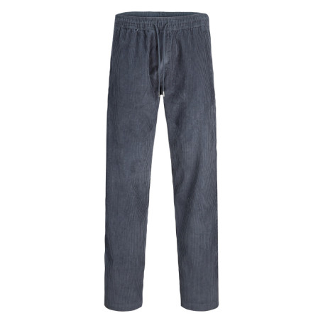 Pantalon chino en coton biologique ardoise uni...