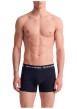Thumbnail Lot de 3 Boxers classiques en coton biologique noirs à motifs - Image 3