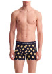Thumbnail Lot de 3 Boxers classiques en coton biologique noirs à motifs - Image 4