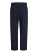 Thumbnail Pantalon chino marine uni avec une coupe droite et une taille élastiquée - Image 2