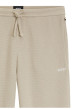 Thumbnail Pantalon jogging beige uni avec une coupe ajustée et une taille basse - Image 2