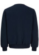 Thumbnail Sweat en coton mélangé marine à imprimé avec une coupe droite et un col rond - Image 2