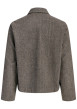 Thumbnail Surchemise marron à motifs avec une coupe droite et un col à revers - Image 2