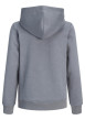Thumbnail Sweat gris à imprimé avec une coupe droite et un col à capuche - Image 2