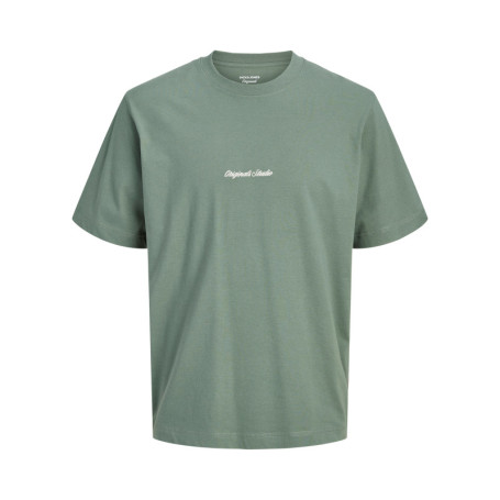 T-shirt en coton tilleul uni avec une coupe...